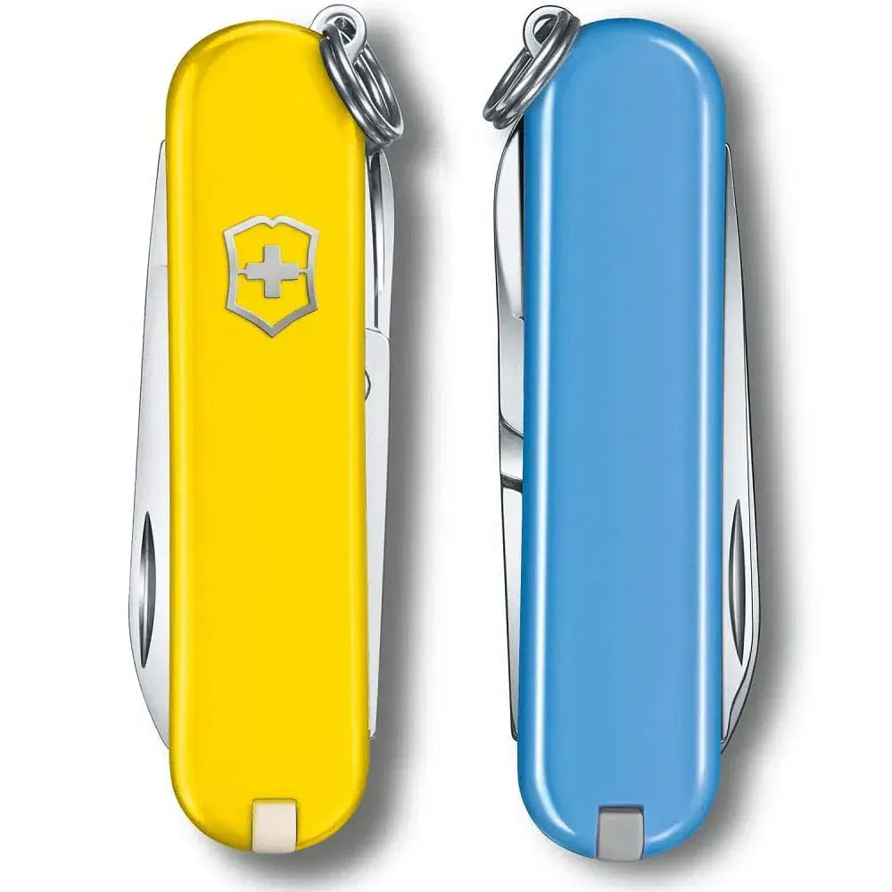 Ніж Victorinox Classic SD Ukraine Жовто-блакитний (0.6223.8G.28) - фото 3