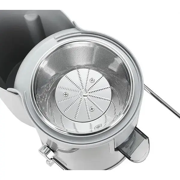 Соковыжималка центрифужная Mesko MS 4126 600 Вт нержавеющая сталь + контейнер для сока 0.45 л серебристая - фото 3