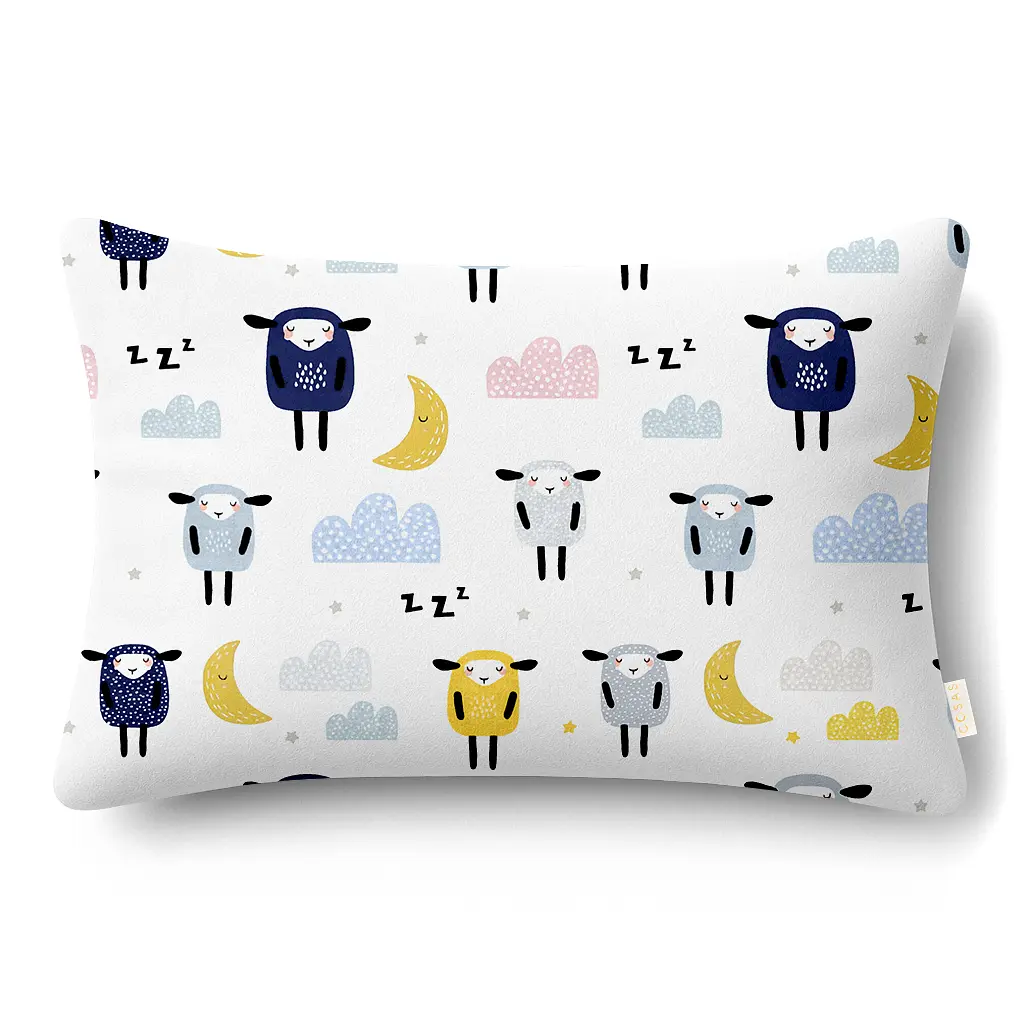 Дитяча постільна білизна фланель в ліжечко SHEEP BLUE COSAS (2200000003386) - фото 4