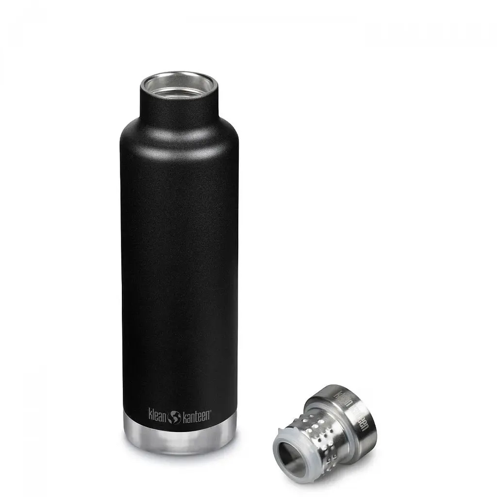 Термопляшка Klean Kanteen Insulated Classic Pour Through Cap 750 мл Black (1017-1009481) - фото 2