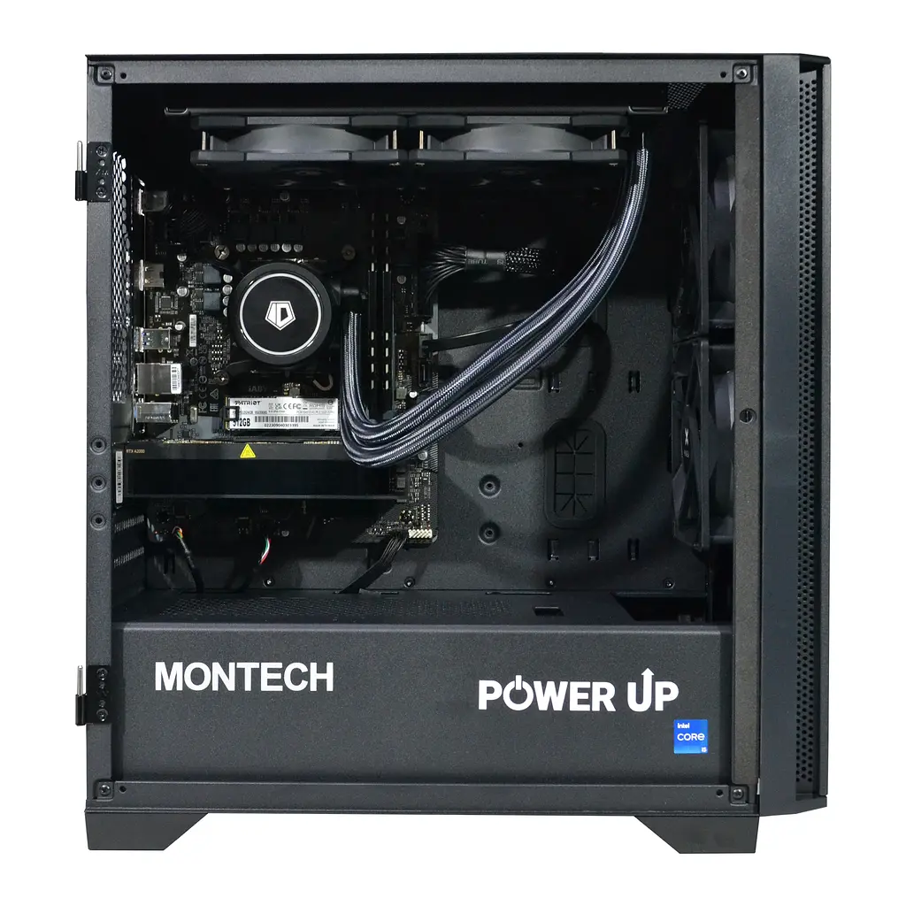 Робоча станція Power Up Desktop #303 Core i5 14600K/32 GB/SSD 512 Gb/NVIDIA Quadro RTX A2000 6GB - фото 2