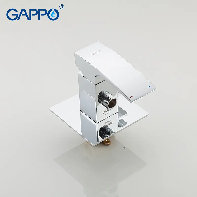 Набор гигиенического душа скрытого монтажа Gappo Jacob 1/8 G7207-1, Хром - фото 7