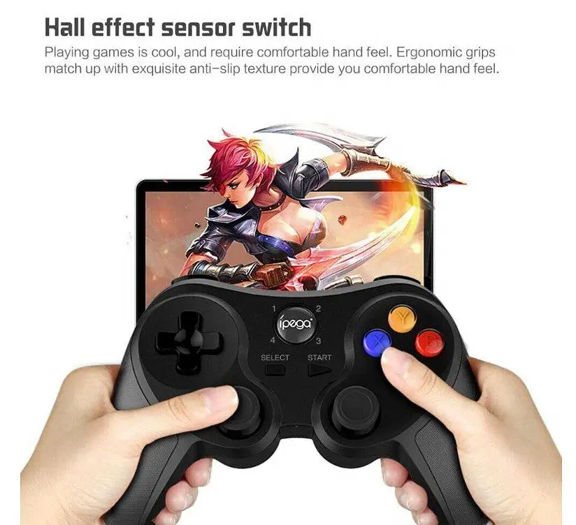 Геймпад Bluetooth джойстик для смартфона iPega PG9078+BT Ninja PC/Android Black - фото 4