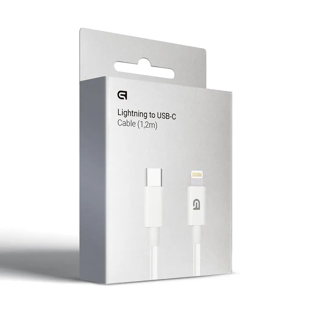 Кабель ArmorStandart AMQGJ2L Lightning to USB-C Cable 1.2m white (ARM64296) - фото 5