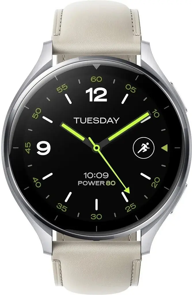 Ремінець для смарт-годинника Xiaomi Watch White Leather Strap змінний шкіра білий BHR8038GL - фото 2