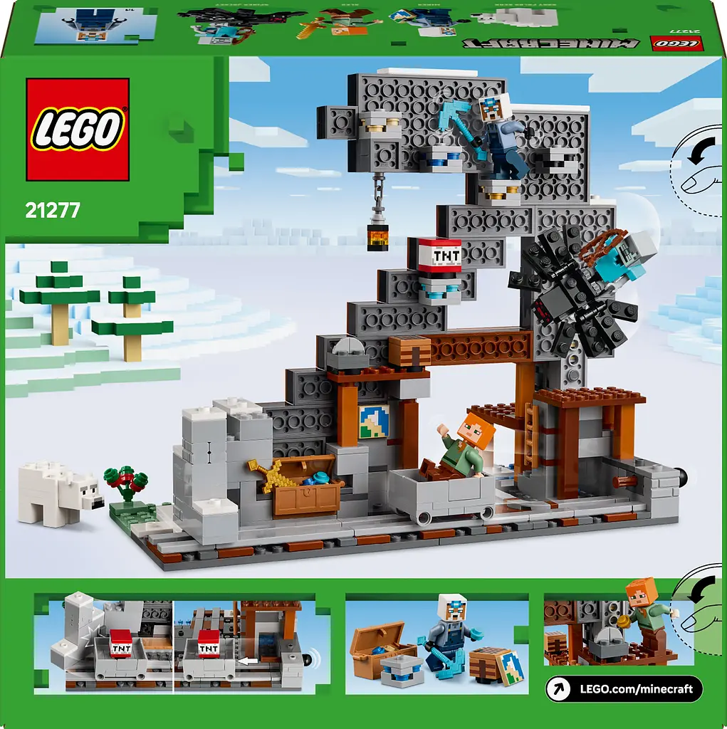 Конструктор LEGO Minecraft Шахта Кирка 530 деталей (21277) - фото 22