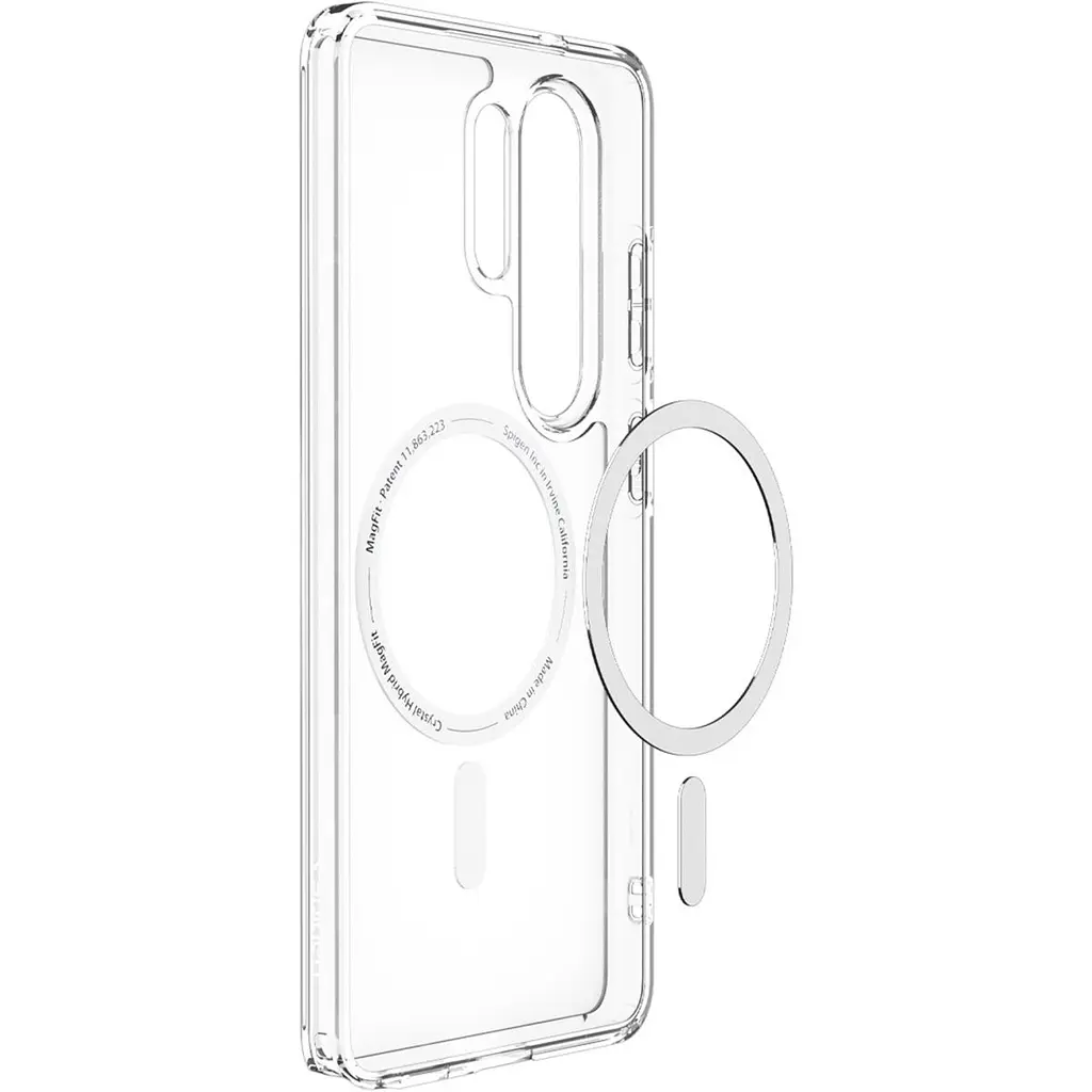 Чохол Spigen Ultra Hybrid MagSafe для Samsung Galaxy S26 Ultra Clear White (ACS10679) [172984] - фото 6