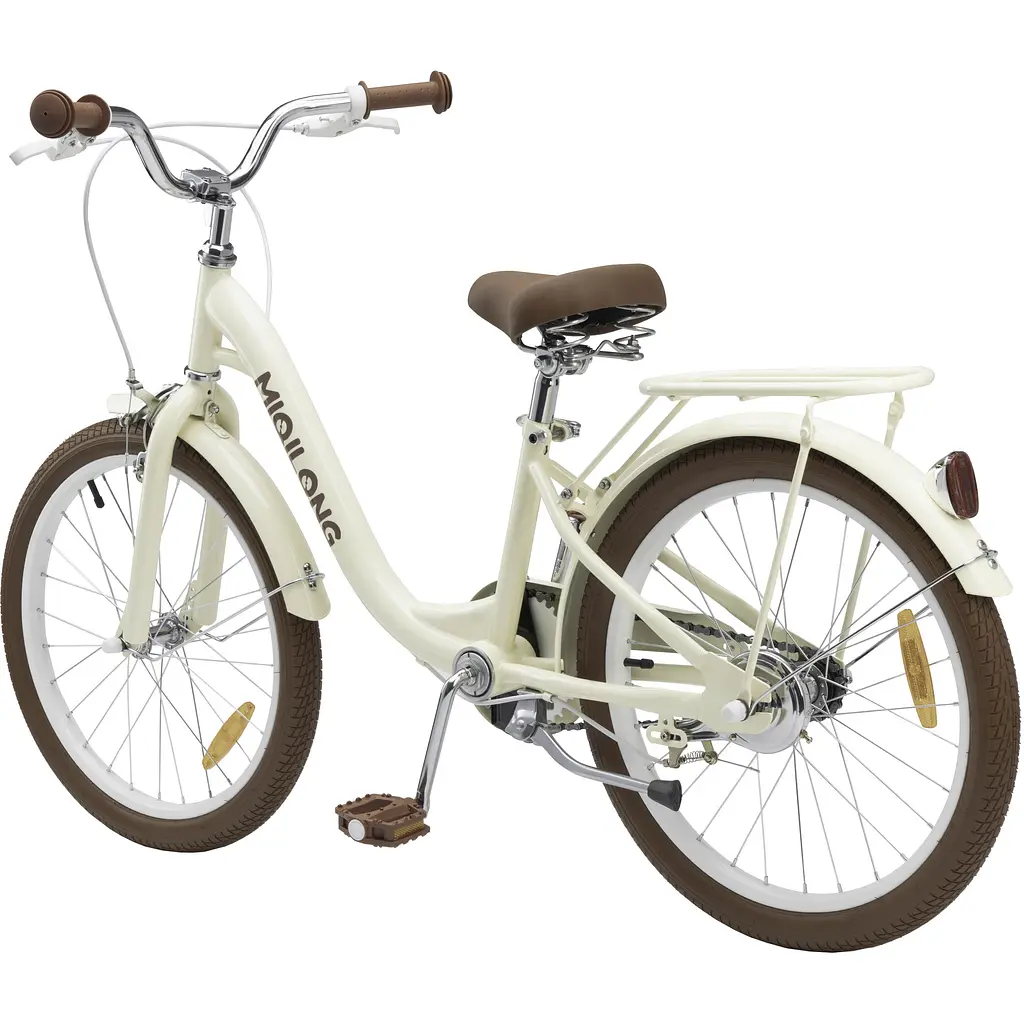 Велосипед детский Miqilong LS 20'' бежевый (RBB-LS20-BEIGE) - фото 6