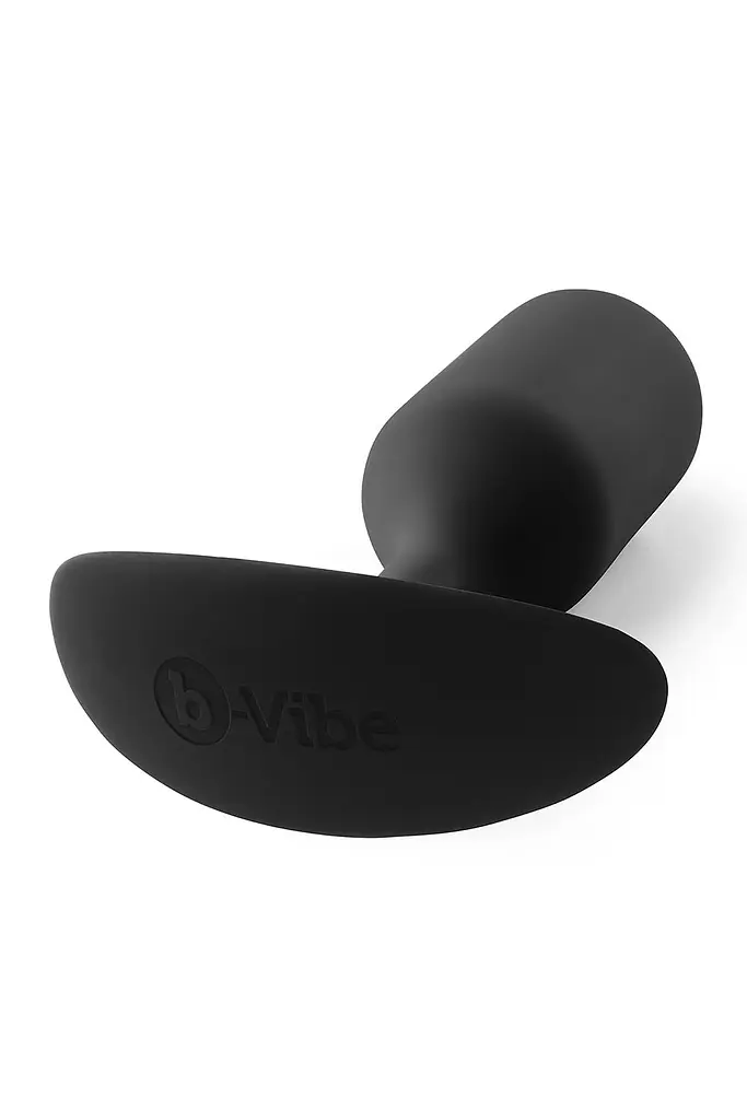 Анальна пробка B-Vibe Snug Plug 3, 12.7 см (чорний) - фото 3