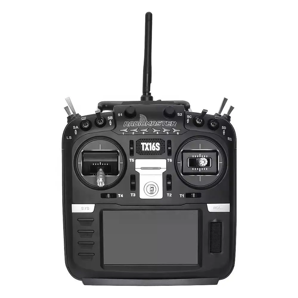 Пульт дистанційного керування RadioMaster TX16S MKII ELRS M2 16-канальний передавач для БПЛА систем FPV Black (18772) - фото 3