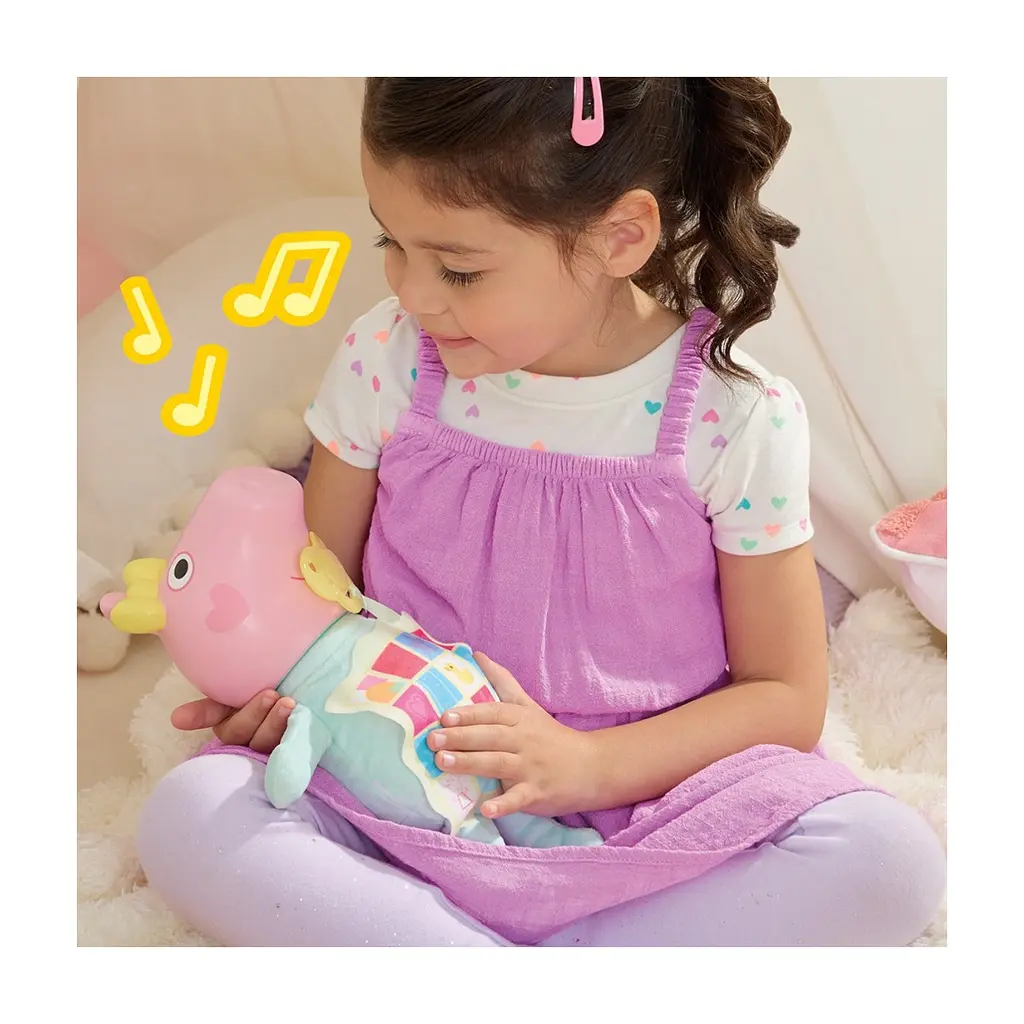 Інтерактивна іграшка Peppa Pig Крихітка Еві хрюшки-обіймашки (G1637) - фото 8