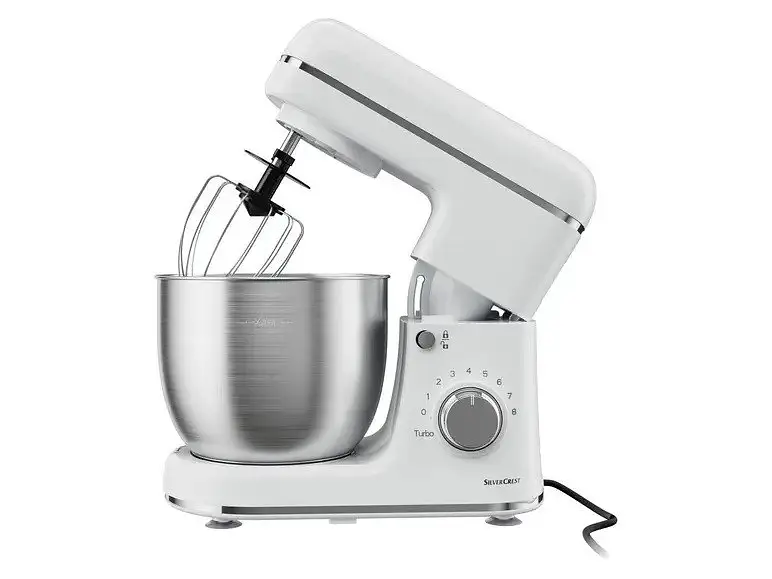 Міксер планетарний - тістоміс Silver Crest SKM 600 B2 white 5 л - фото 3
