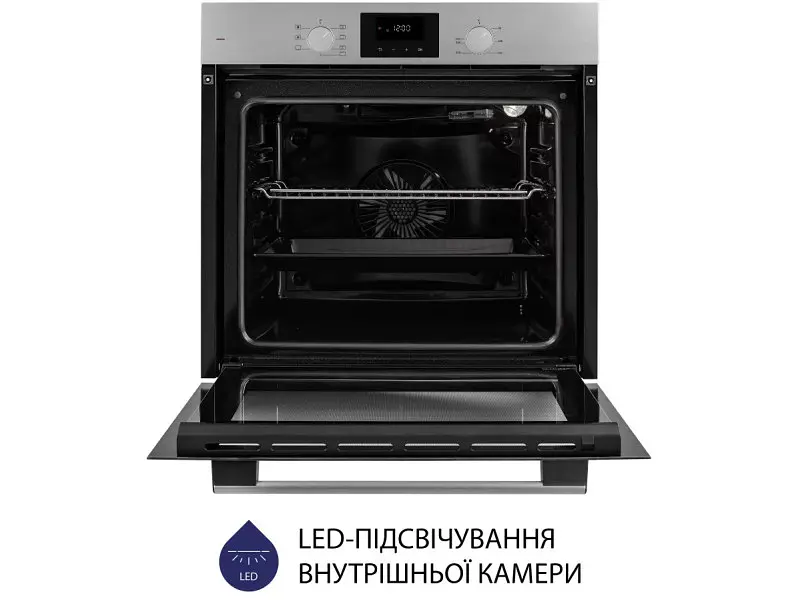 Духовка електрична Minola EOD 675 Dove Gray - фото 6