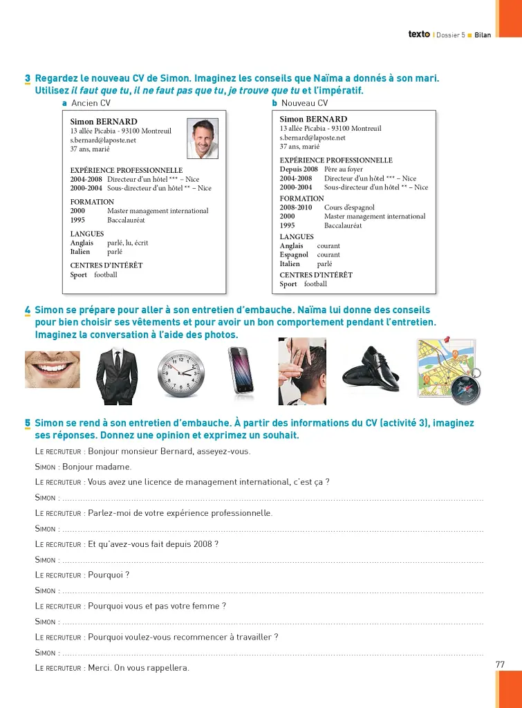 Texto. Niveau 2. Cahier d'activites + CD audio - фото 15