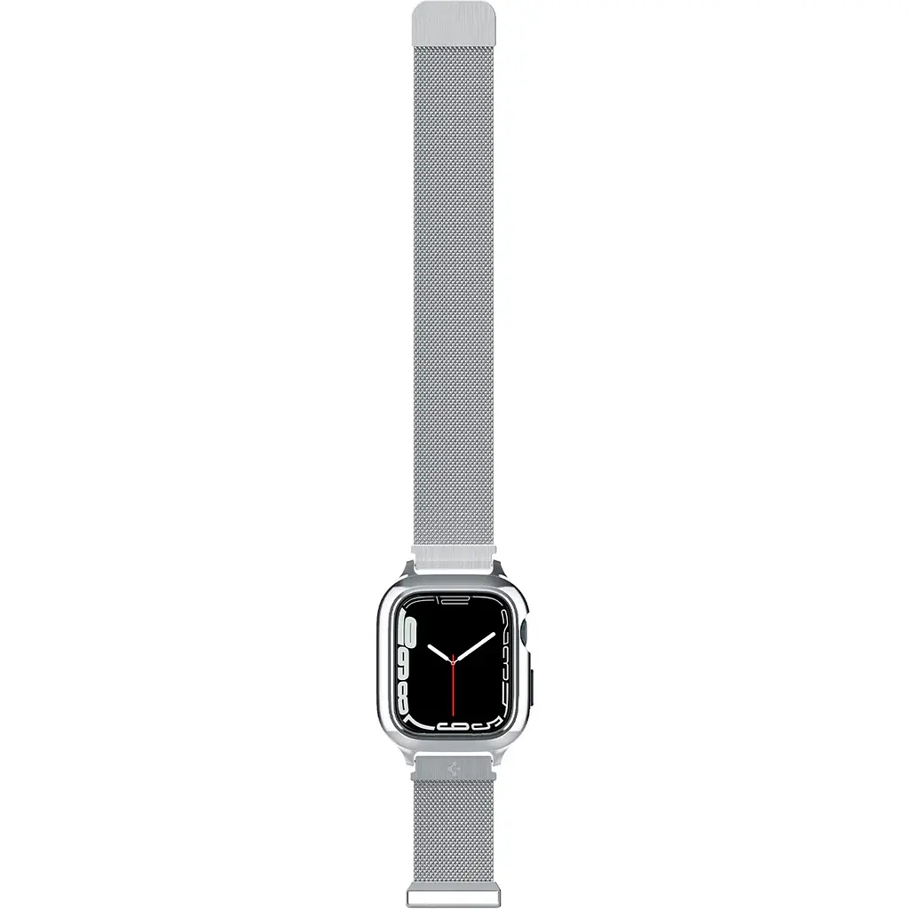 Ремінець Spigen Metal Fit Pro для Apple Watch 42/44/45mm Silver [ACS04584] [85168] - фото 7