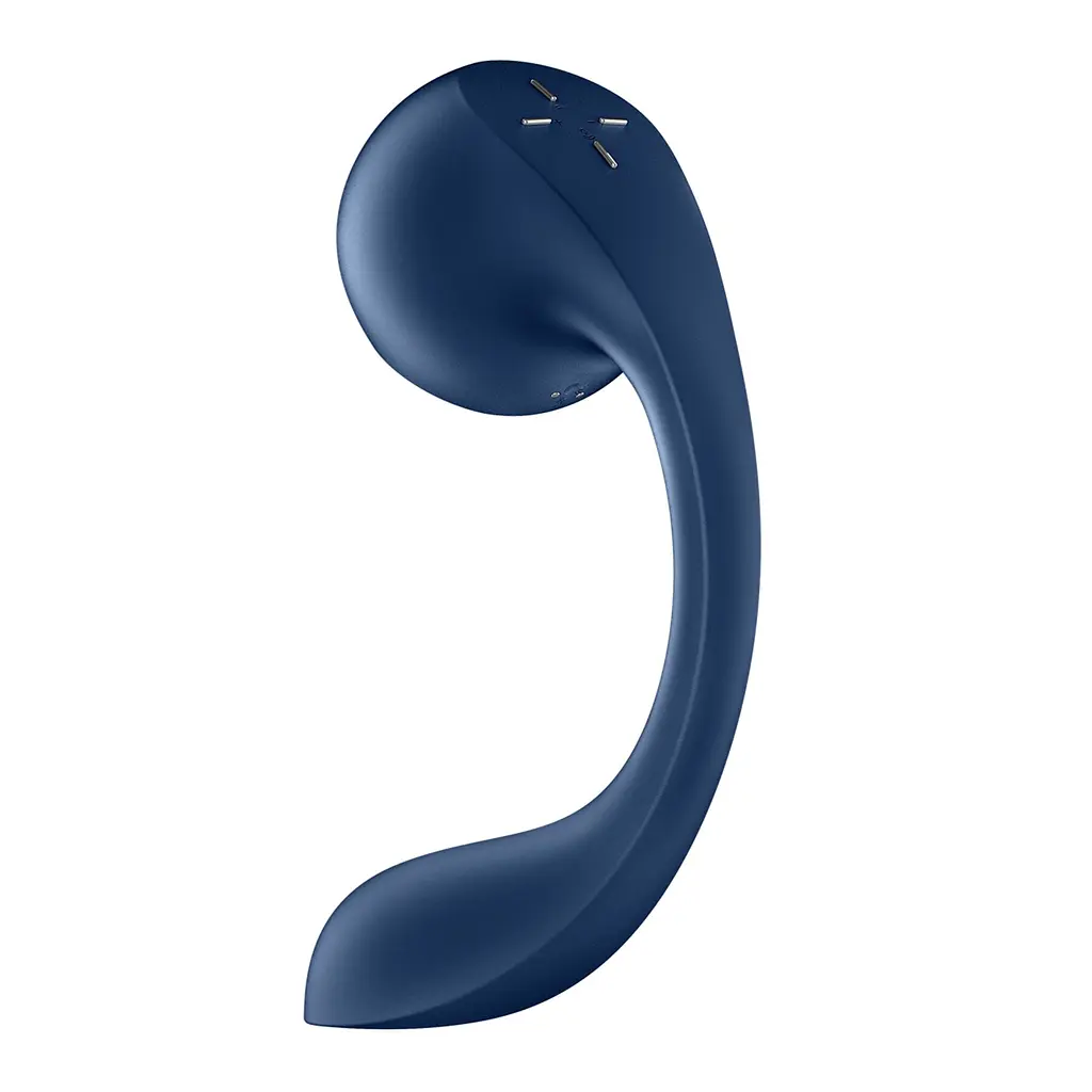 Смарт-стимулятор точки G + вакуумний стимулятор клітора Satisfyer Pro+ Wave 4 Connect App - фото 2