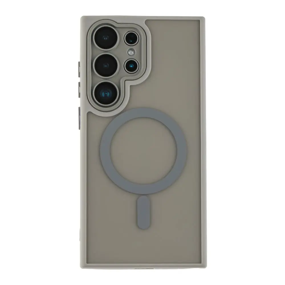 Чохол-накладка Magnetic Matte Camera Lens with Magsafe Samsung Galaxy S23+ 5G Grey (35226_3345445)
