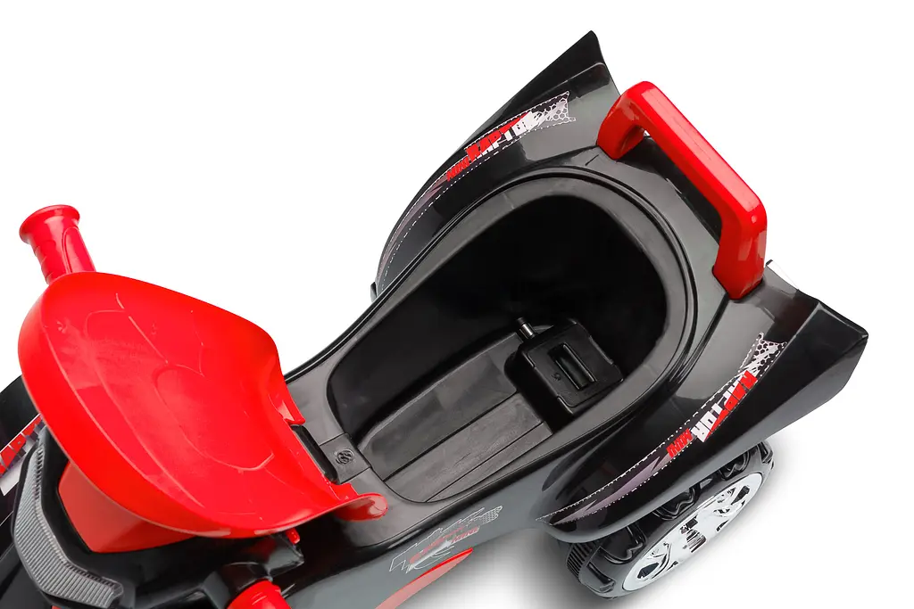 Машинка для катання Lehmann Toyz Mini Raptor Red - фото 3