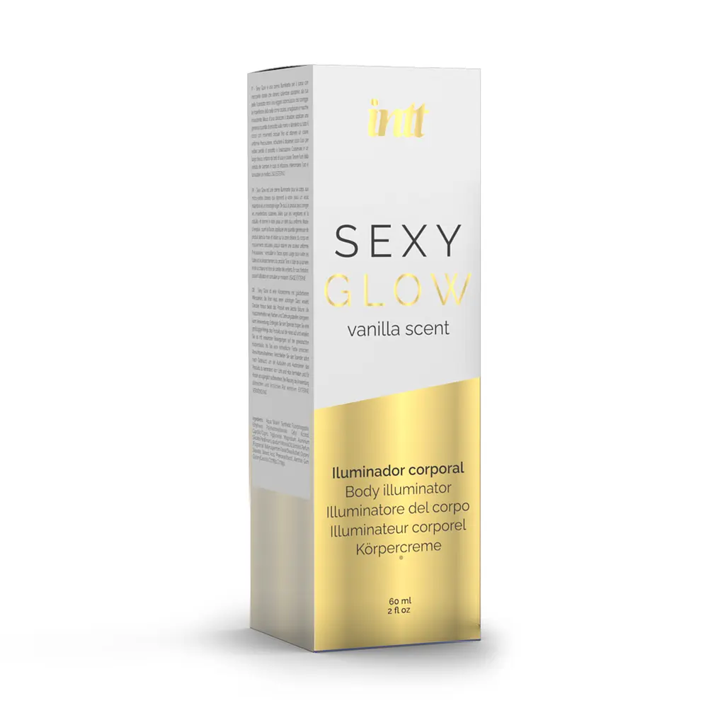 Крем-шиммер для тіла Intt Sexy Glow, 60 мл (ваніль) - фото 3