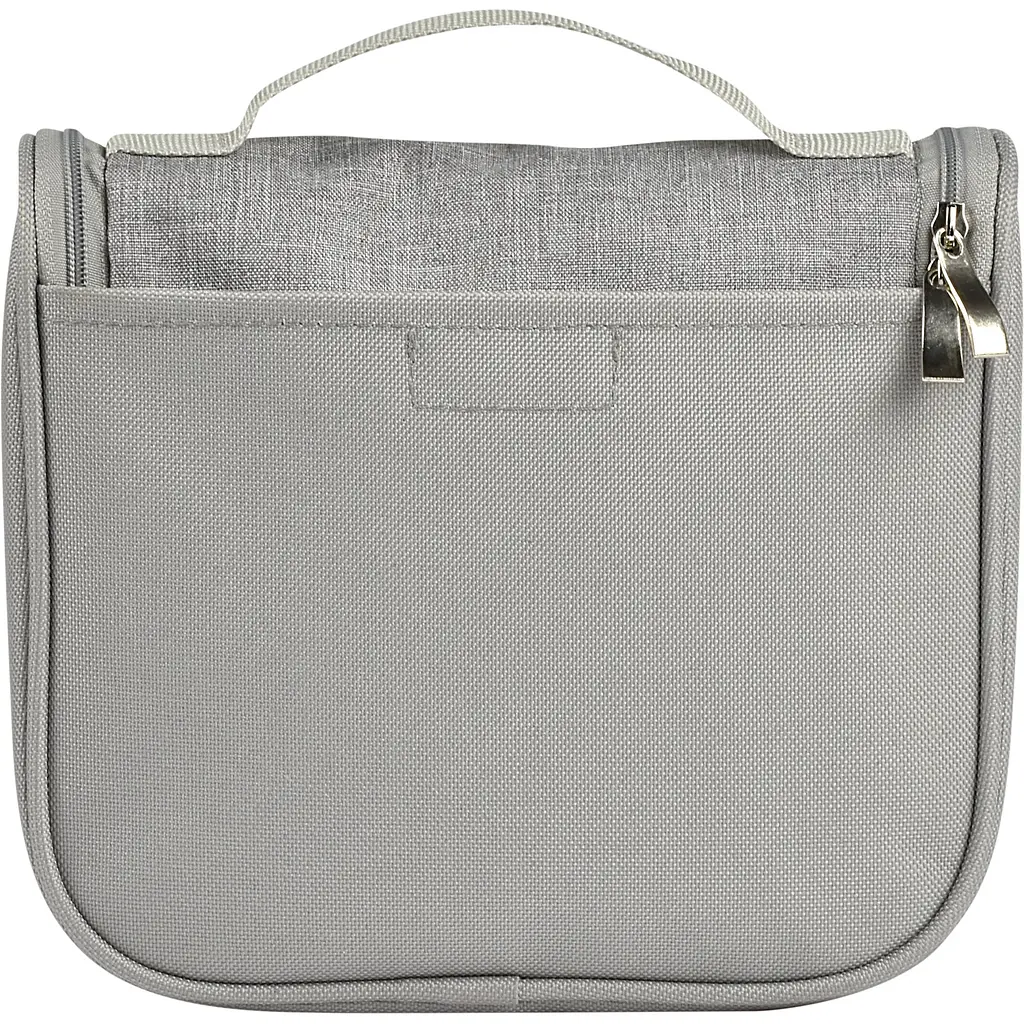 Косметичка Beaba с туалетными принадлежностями серая с зеленым (920381) - фото 5