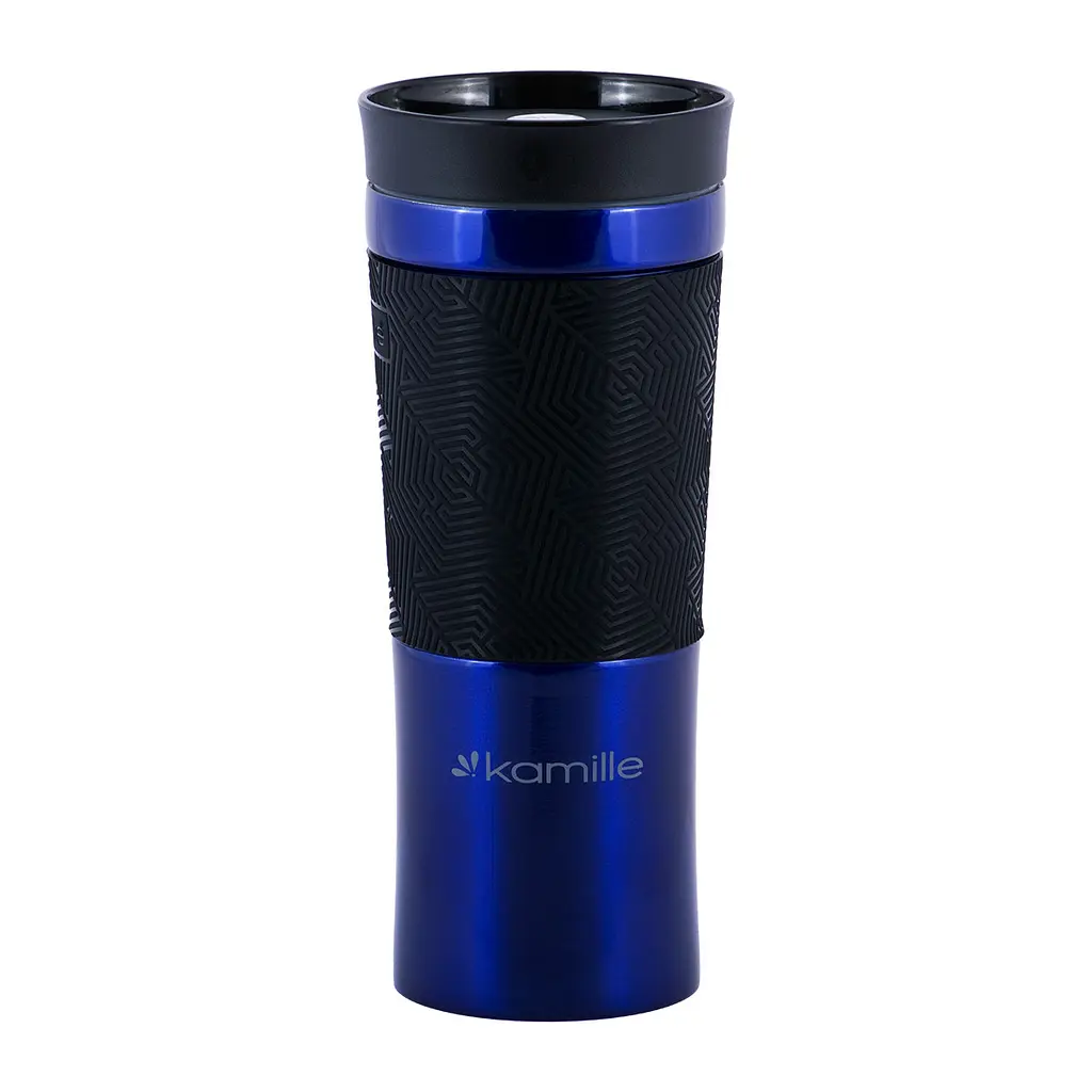 Термокухоль Kamille KM-2065 480мл синій
