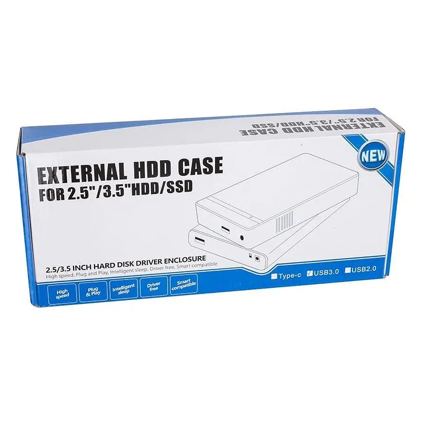 Зовнішня кишеня PowerPlant HDD 2.5/3.5" USB3.0 (HC380404) - фото 6