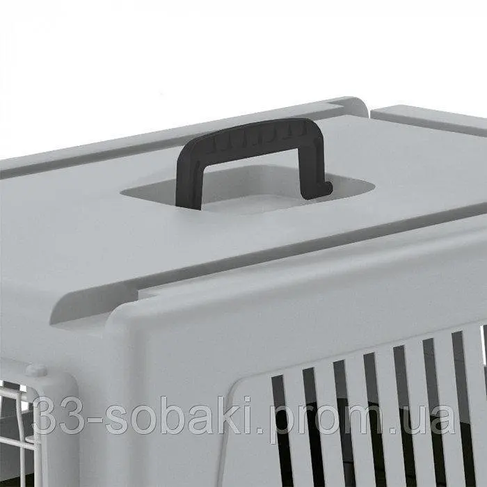 Переноска для дрібних та середніх собак великих порід кішок Ferplast CARRIER ATLAS 40 GREY PROFESSIONAL - фото 3