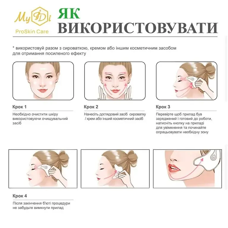 Набір для сяйва, освітлення та масажу обличчя Аntioxidant Rich MyIDi - фото 5