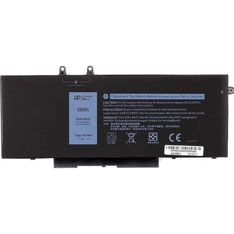 Акумулятор PowerPlant для ноутбуків DELL Latitude 5400 Series (4GVMP) 7.6V 8500mAh (NB441921) - фото 2
