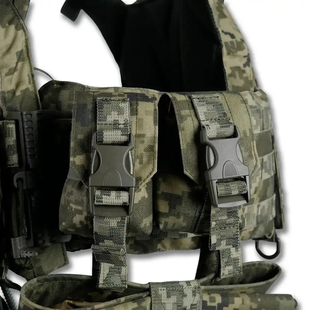Плитоноска Kiborg GU gen.2 + 8 підсумків Pixel (1000-k45008) - фото 9