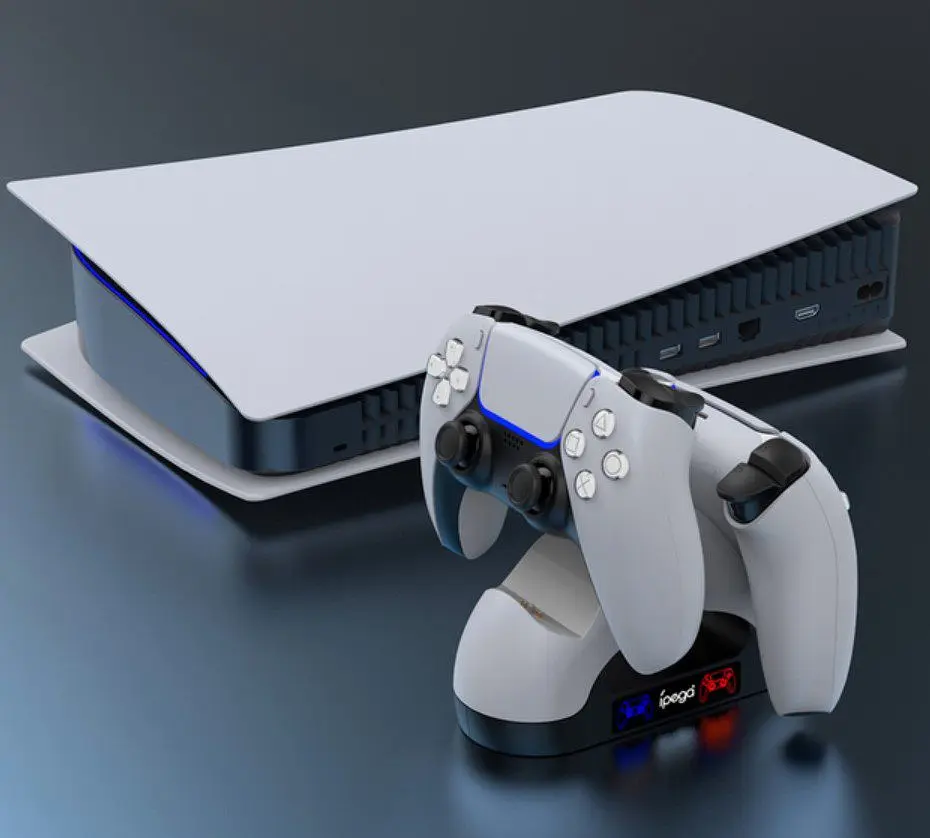 Зарядка для джойстиков PS5 DualSense — зарядная станция Ipega PGP5008 - фото 6