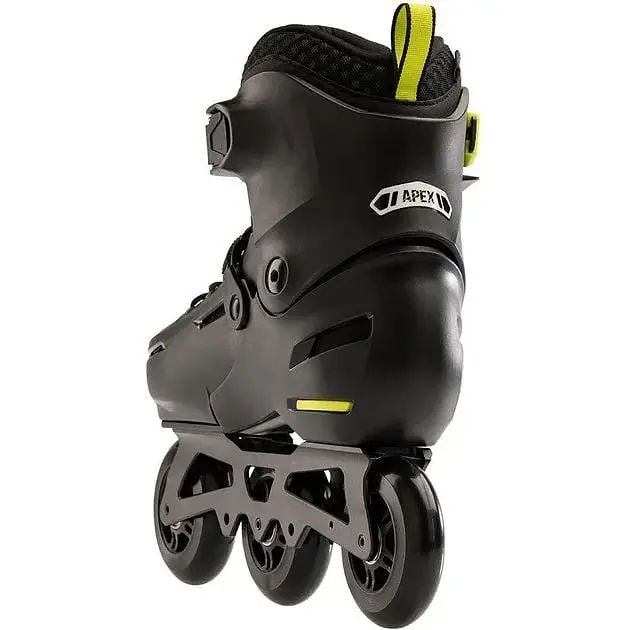 Ролики Rollerblade Apex 3WD 29-32 Black/Lime (1012-07221400-1A1-29-32) - фото 4
