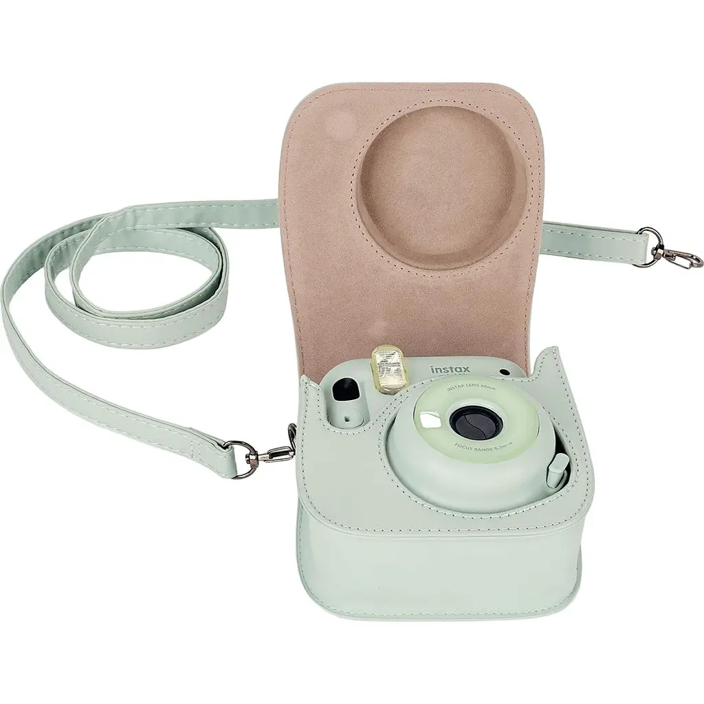Чохол для фотокамер моментального друку Fujifilm Instax Mini 12 Green [87014] - фото 4
