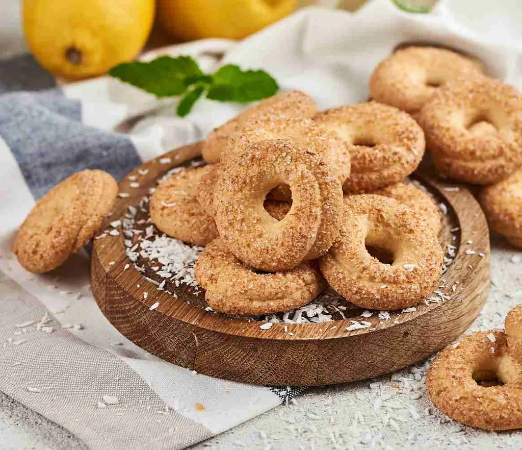 Печенье Biscotti Кокоша сдобное песочно-отсадное 295 г - фото 5