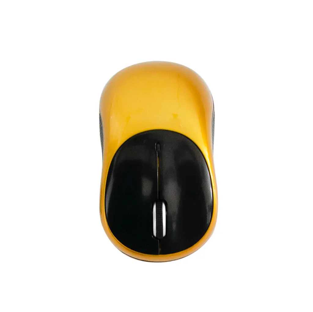 Мишка бездротова "Wireless Mouse G185" Золотисто-чорна, bluetooth миша комп'ютерна (бездротова ведмедик) (ST) - фото 2
