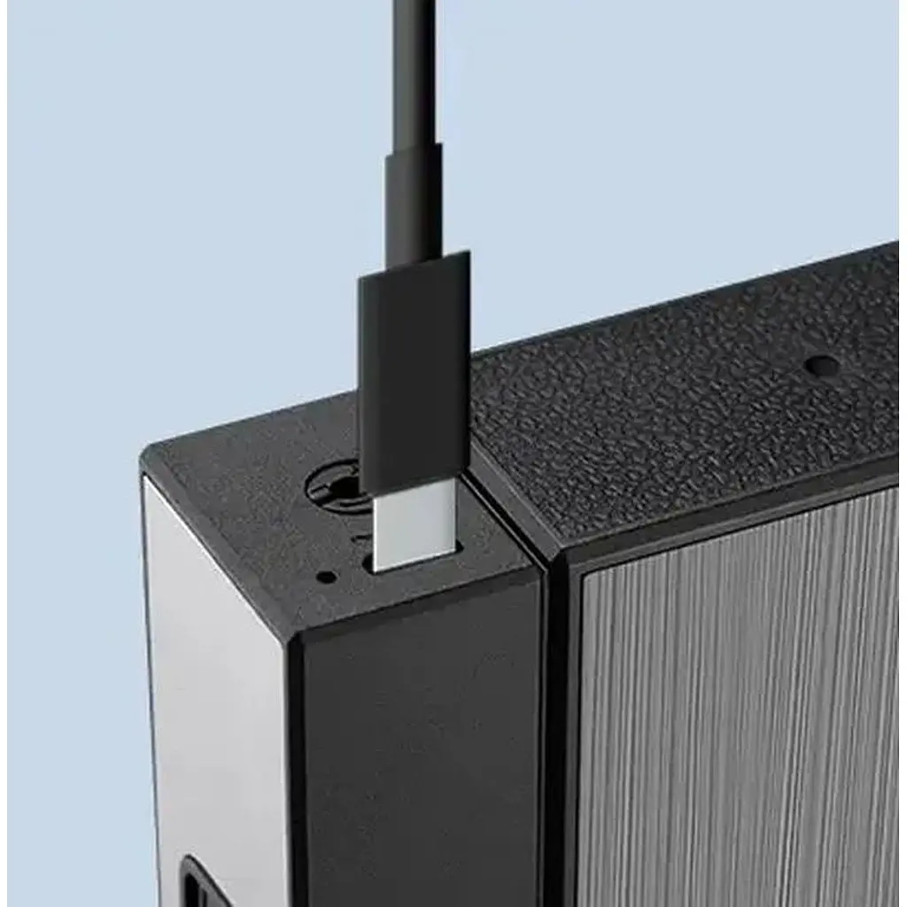 Портсигар на 20 сигарет із запальничкою та електроприкурювачем HL-424 Black Brown Козак (15697) - фото 2