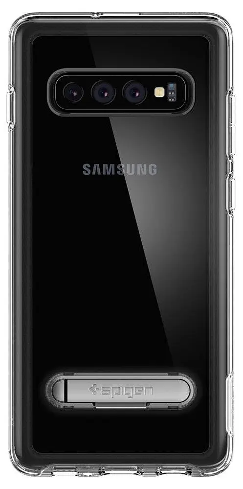 Чохол прозорий із підставкою Spigen Slim Armor Crystal Hybrid 605CS25388 для Samsung Galaxy S10 (6.1") Clear - фото 9