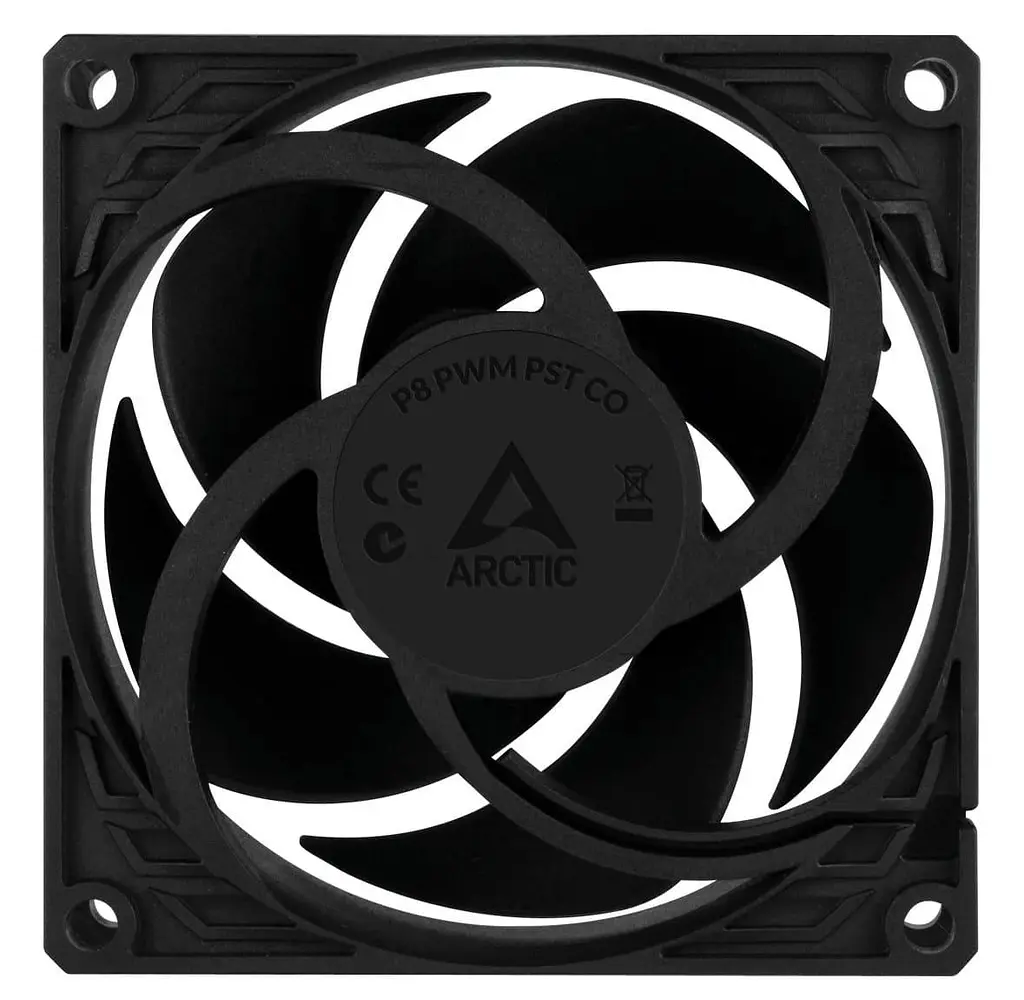 Вентилятор Arctic P8 PWM PST CO (Black) (ACFAN00151A) - фото 2