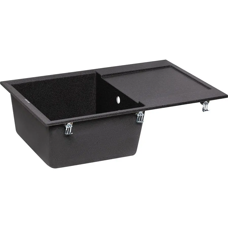 Кухонна мийка Lidz 790x495/230 GRF-13 графіт (LIDZGRF13790495230) - фото 2