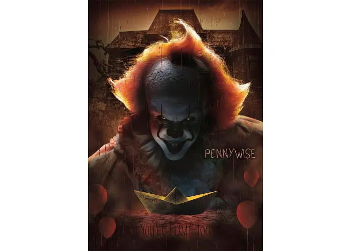 Пазл Clementoni Пеннівайз, Воно (Pennywise IT Theme - Chapter 1 Puzzle - 1000 pcs.), 1000 ел. (37097) - фото 2