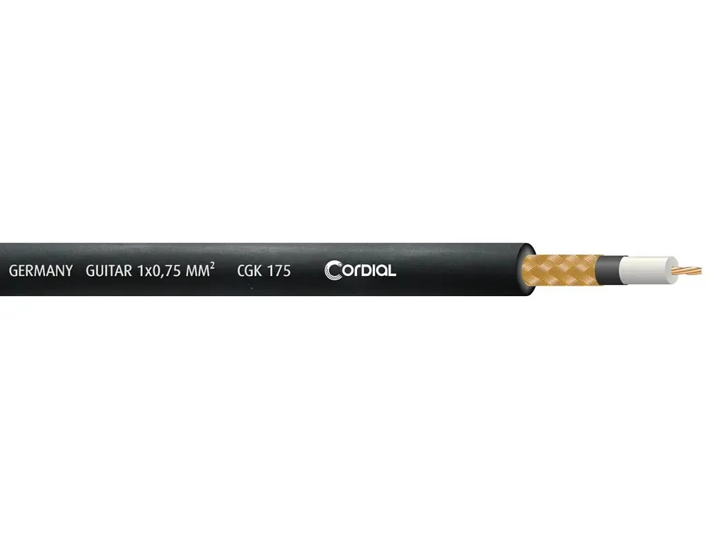 Инструментальный кабель Jack 6,3 — Jack 6,3 угловой 9.0м Cordial CSI 9 PR 175 - фото 2