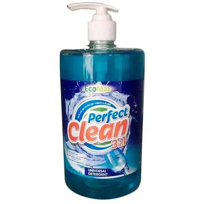 Засіб для миття посуду ECOMAX 1л Perfect clean 3in1 Universal