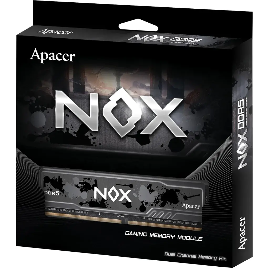 Модуль пам'яті для комп'ютера DDR5 32GB (2x16GB) 5600 MHz NOX Apacer (AH5U32G56C522MBAA-2) - фото 4