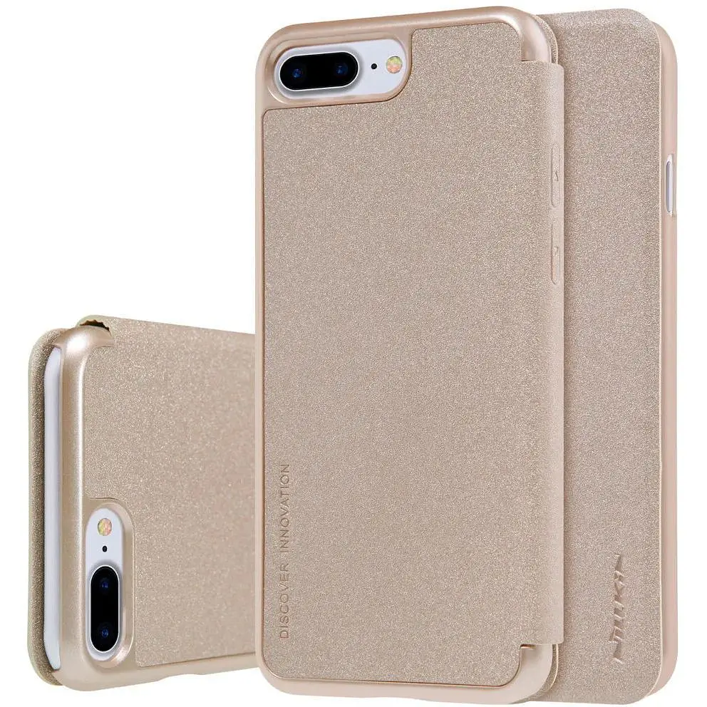 Чохол-книжка Nillkin Sparkle case iPhone 7 Plus Gold - фото 4