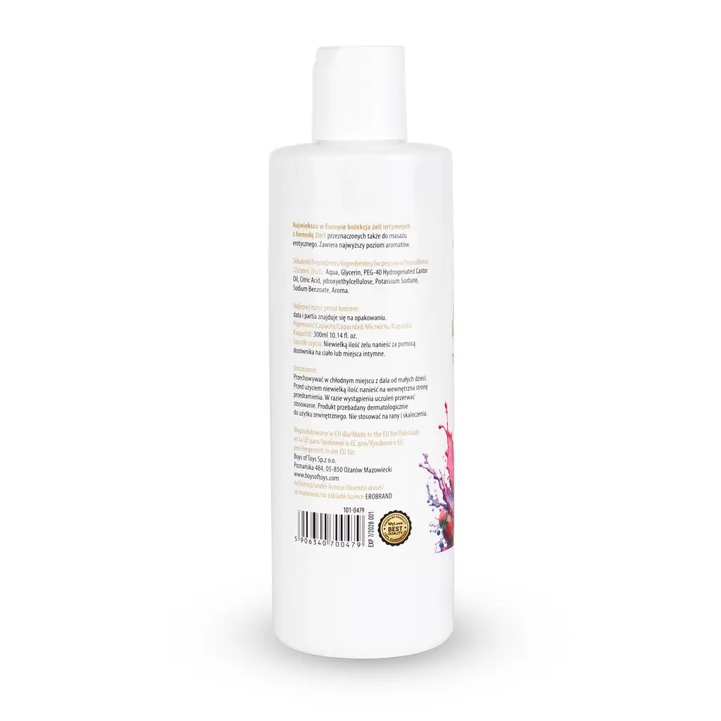 Лубрикант MyLove Aroma Series IntimMassage 2in1 Tutti-Frutti, 300 мл - фото 6