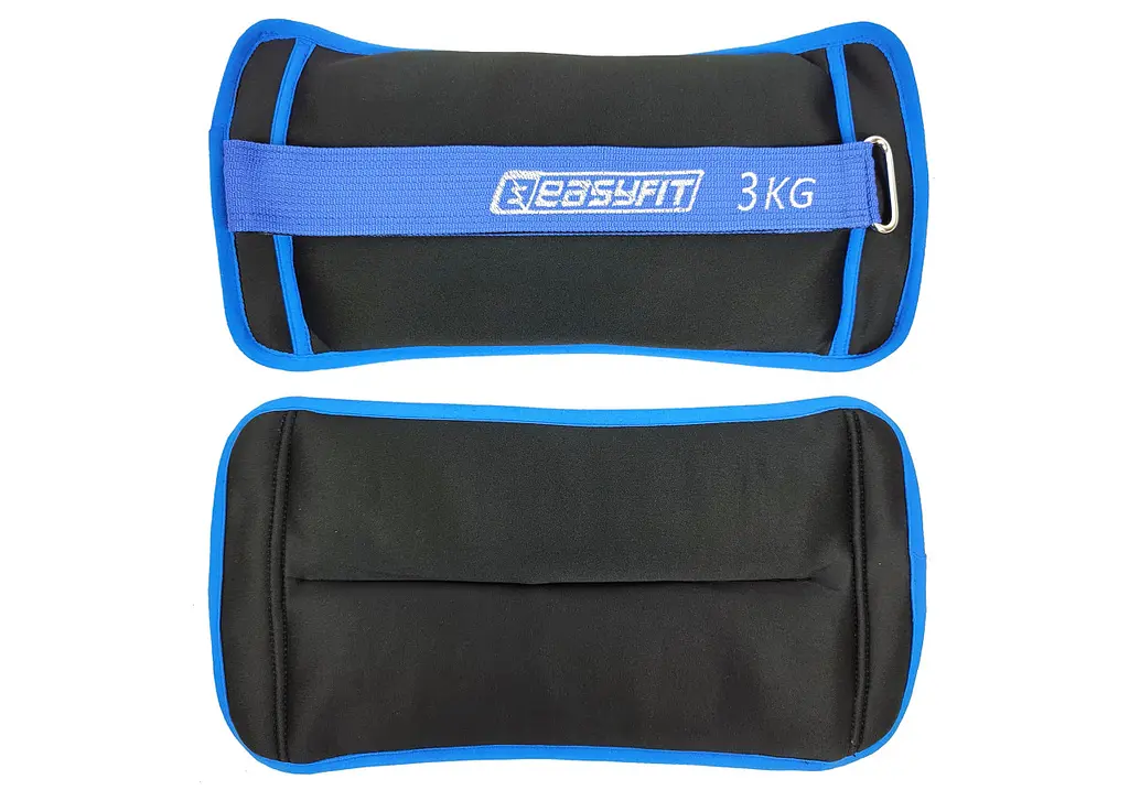 Обтяжувачі для ніг та рук з металом EasyFit MYAKI по 3 кг (пара) (EF-AWTN-300) - фото 3
