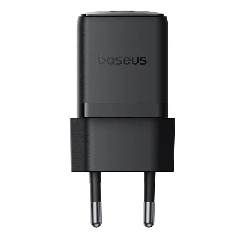 Сітчасте зарядне пристрій Baseus Palm Fast Charger 1C 20W EU Cluster чорний - фото 3