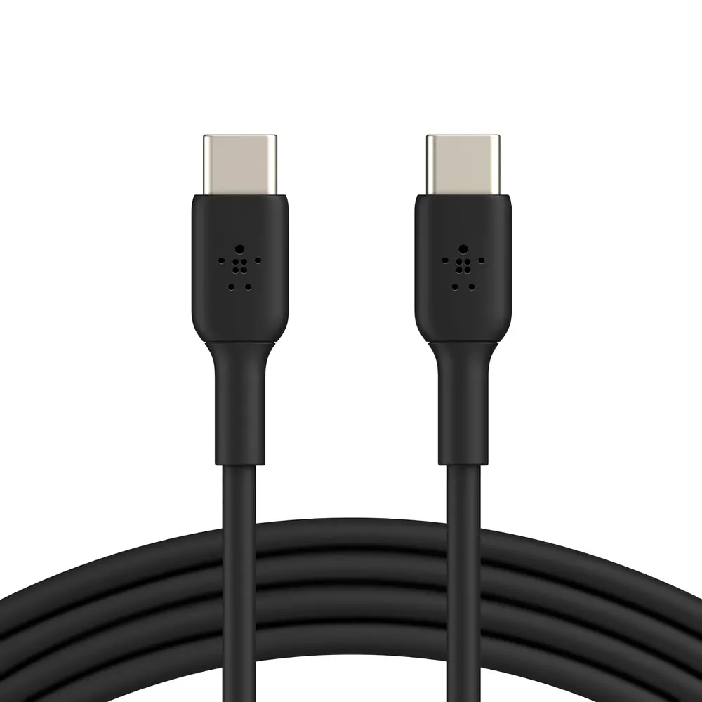 Кабель Belkin USB-C > USB-C зарядка/синхронизация 1м, 60Вт, Type-C, PVC, черный teh0013663 - фото 2
