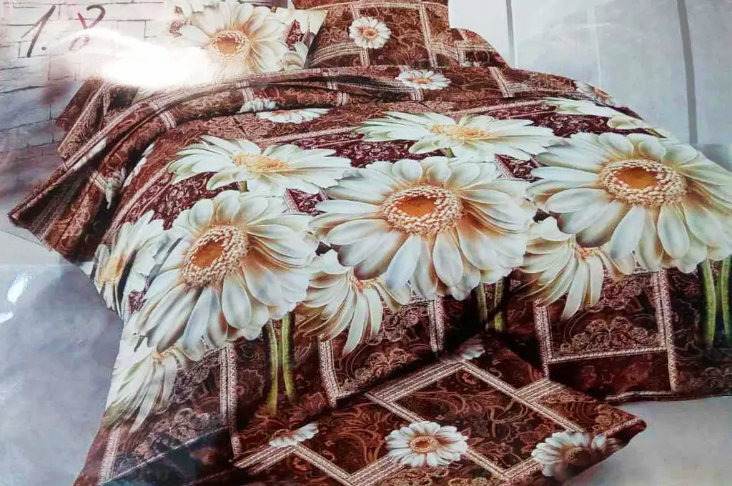 Комплект постільної білизни від українського виробника Polycotton 90963 - фото 3