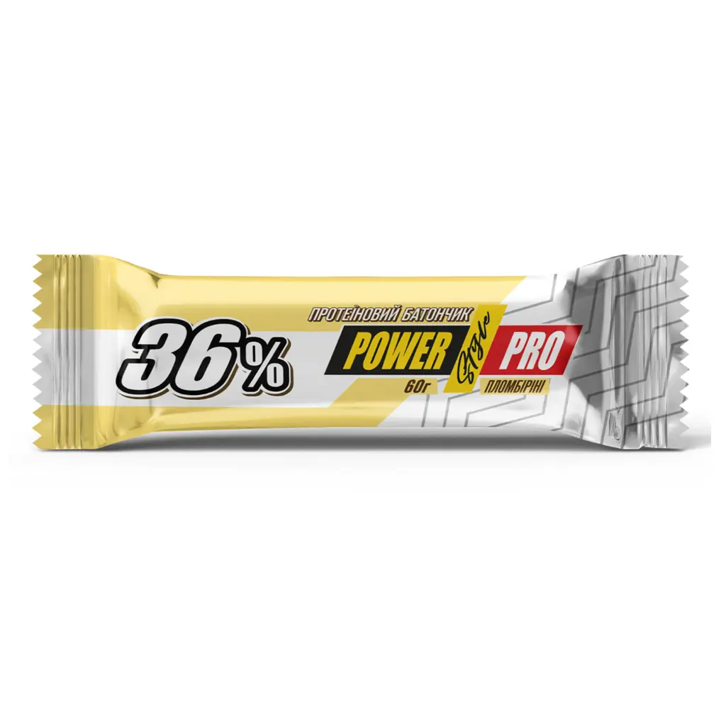 Протеїнові батончики Protein Bar 36% — 20 × 60 г Plumber